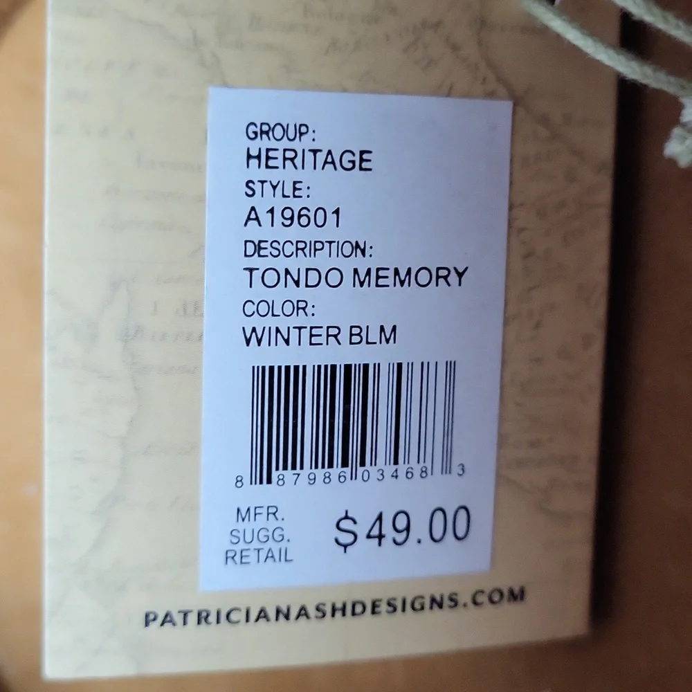Patricia Nash Tondo Memory Box